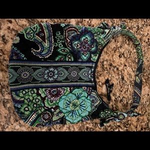 Vera Bradley Olivia Hobo Purse In Blue Rhapsody